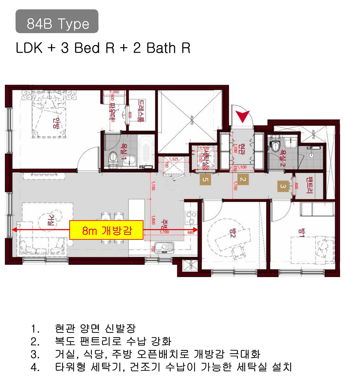 유닛소개-평면도84B1